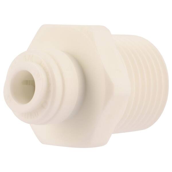 Sharkbite 25415 Push to Connect Threaded Adapter, 1/4" X 1/2" Bed